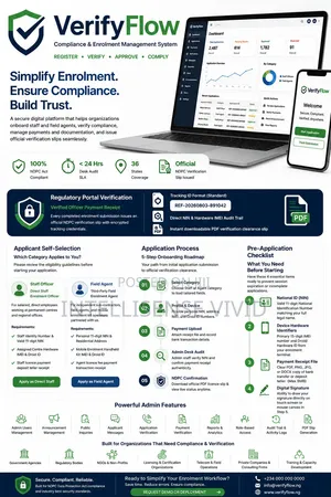 Verify Flow Compliance Enrollment Management System