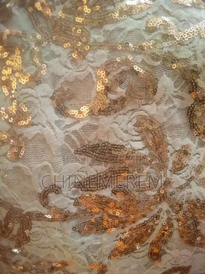 Sequence Lace Material Available for Sale