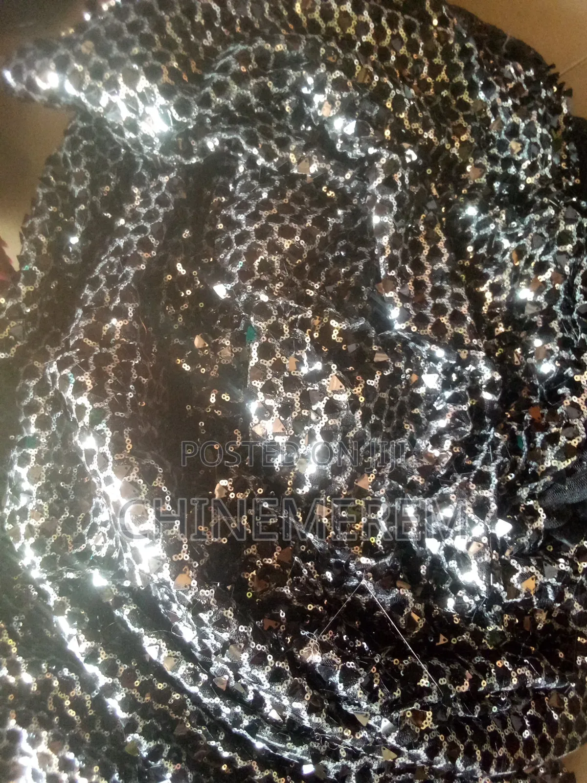 Sequence Lace Material Available for Sale