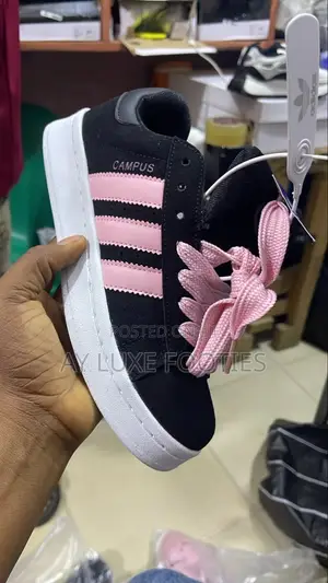 Black Adidas Campus