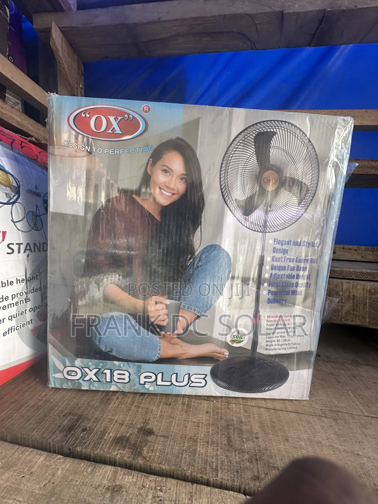 Ox Plus 18 Standing Fan