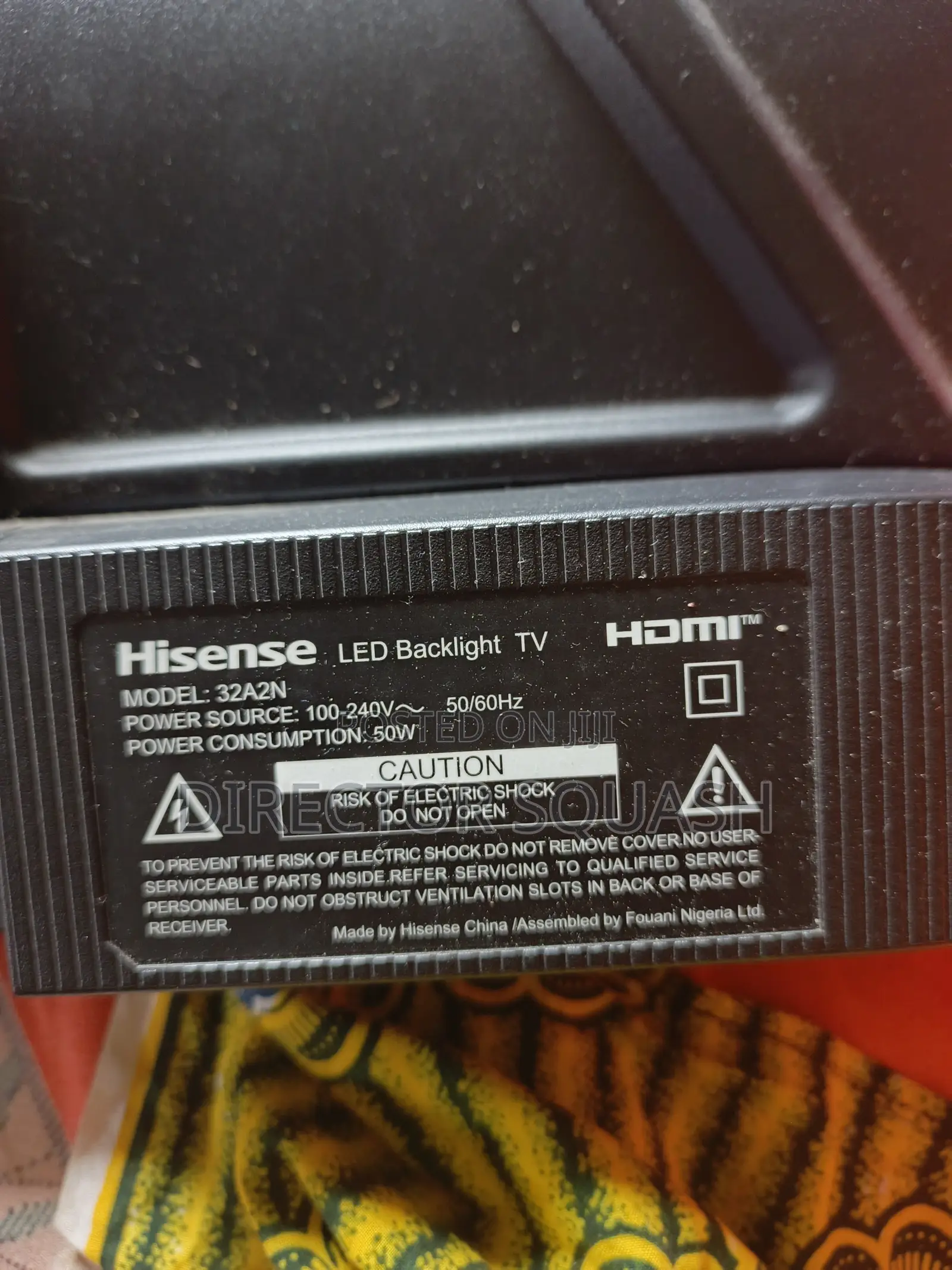 32 Inch Hisense Television