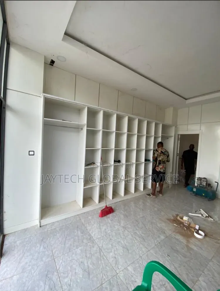 TV Console With Glossy Board