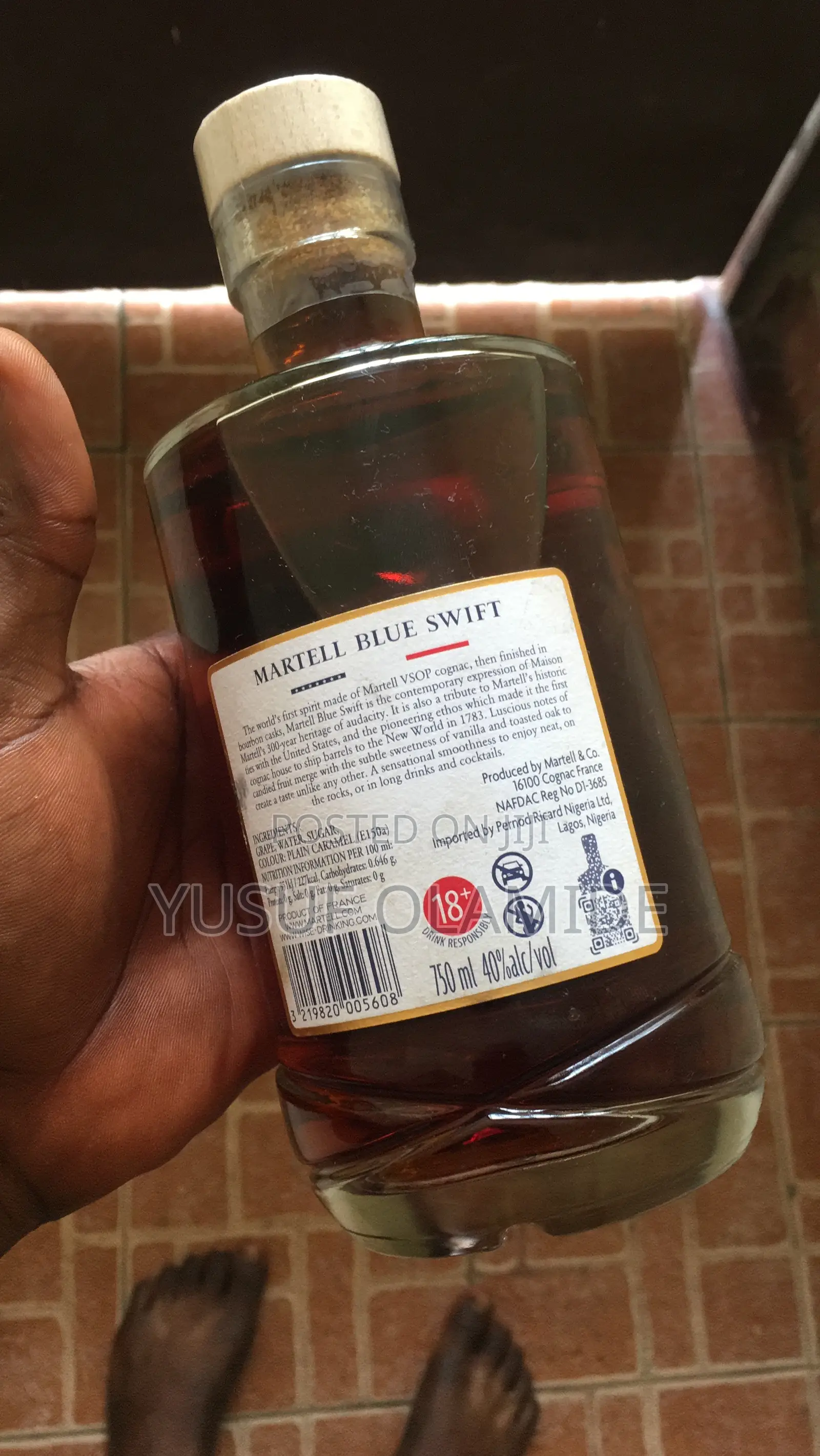Martell Blue Swift 75ml