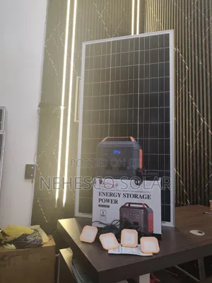 Solar Generator With Lithium Battery 150W Solar Panel