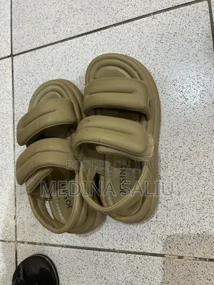 Nude Chunky Sandals
