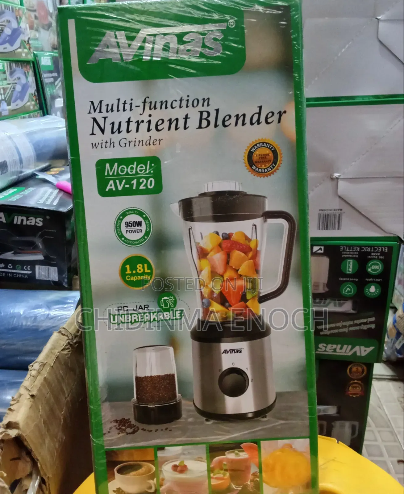 Avinas Multifunction Nutrient Blender and Grinder