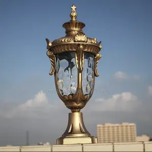 Cast Brinze Pillar Lamp