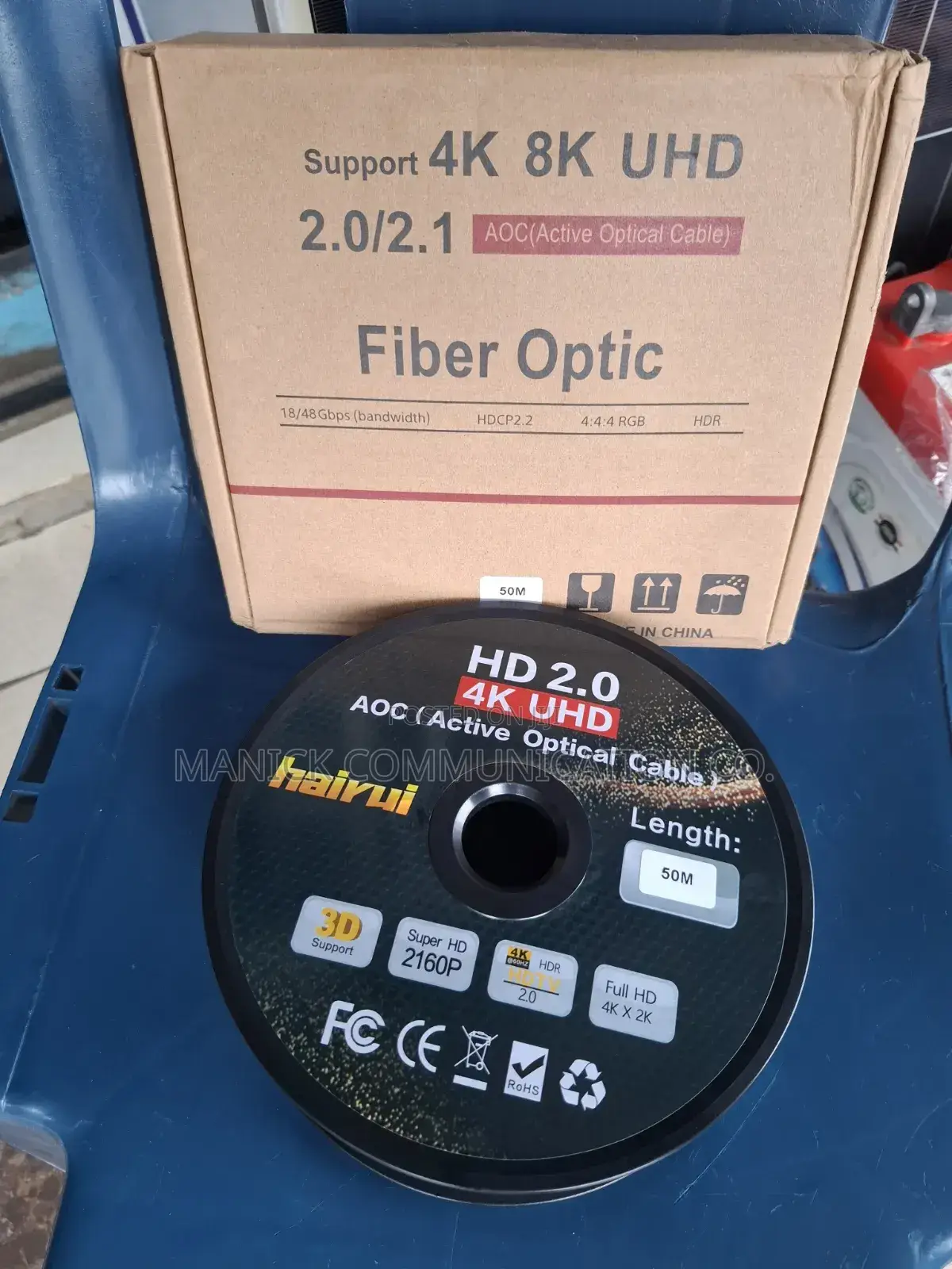 Fibre Optic Hdmi 50m Cable