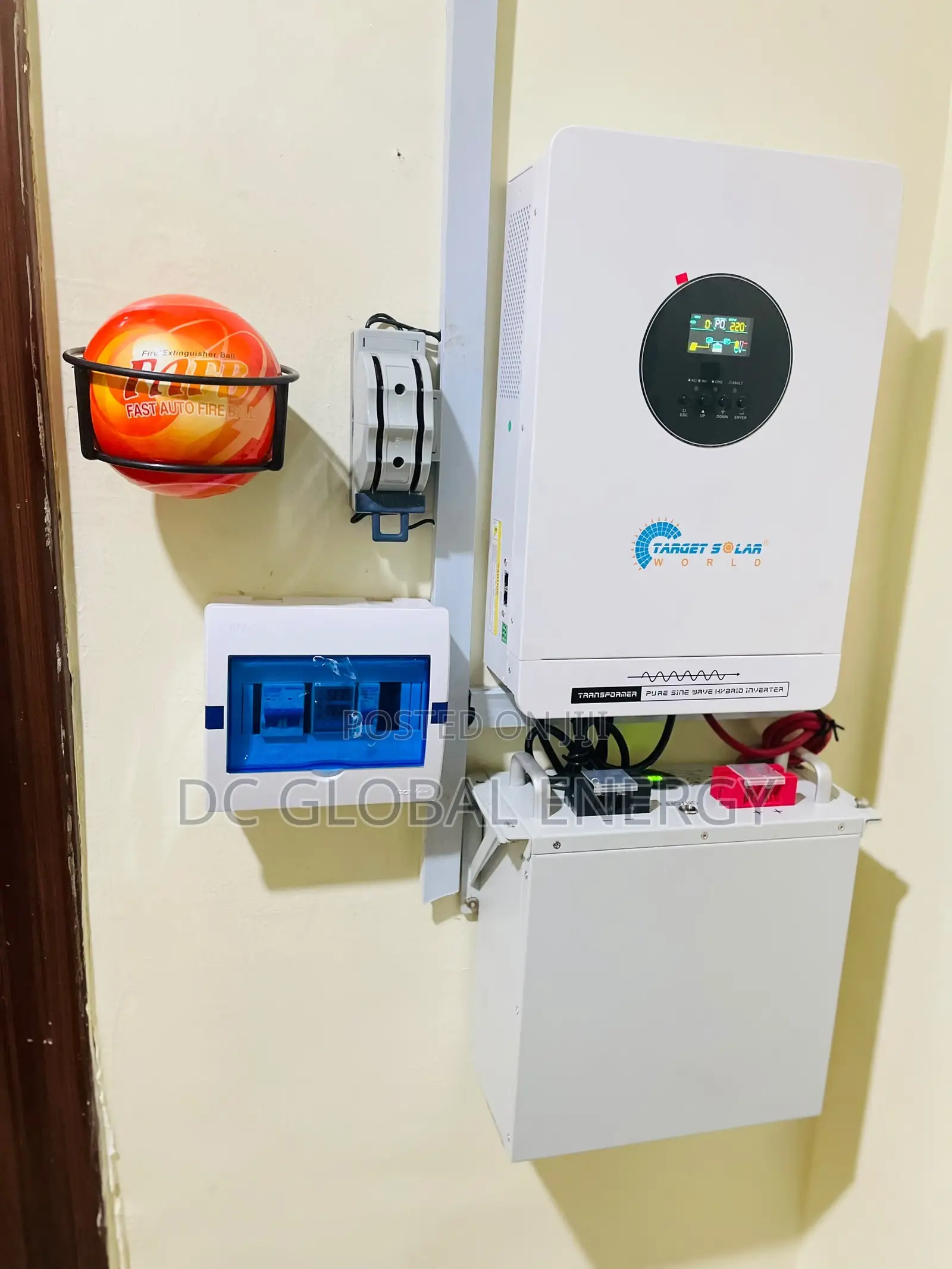 5kva by 3kwh Solar System Full Installation