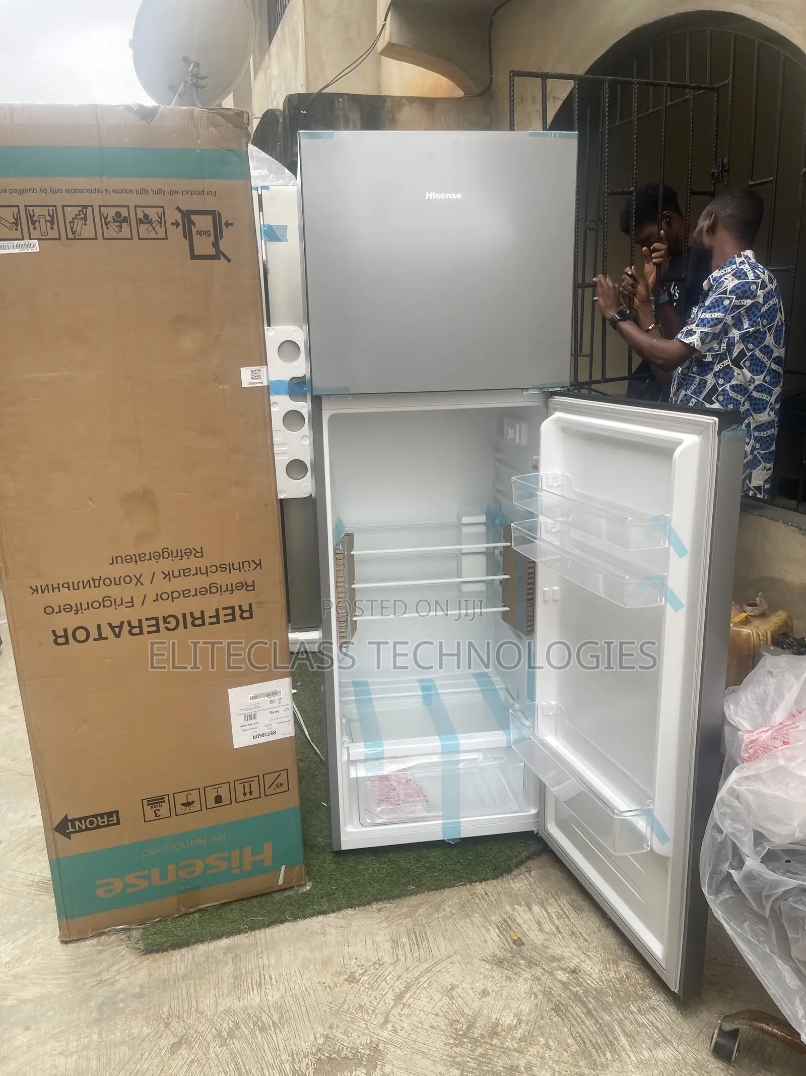 Brand New Hisense Refrigerator 306DR Model