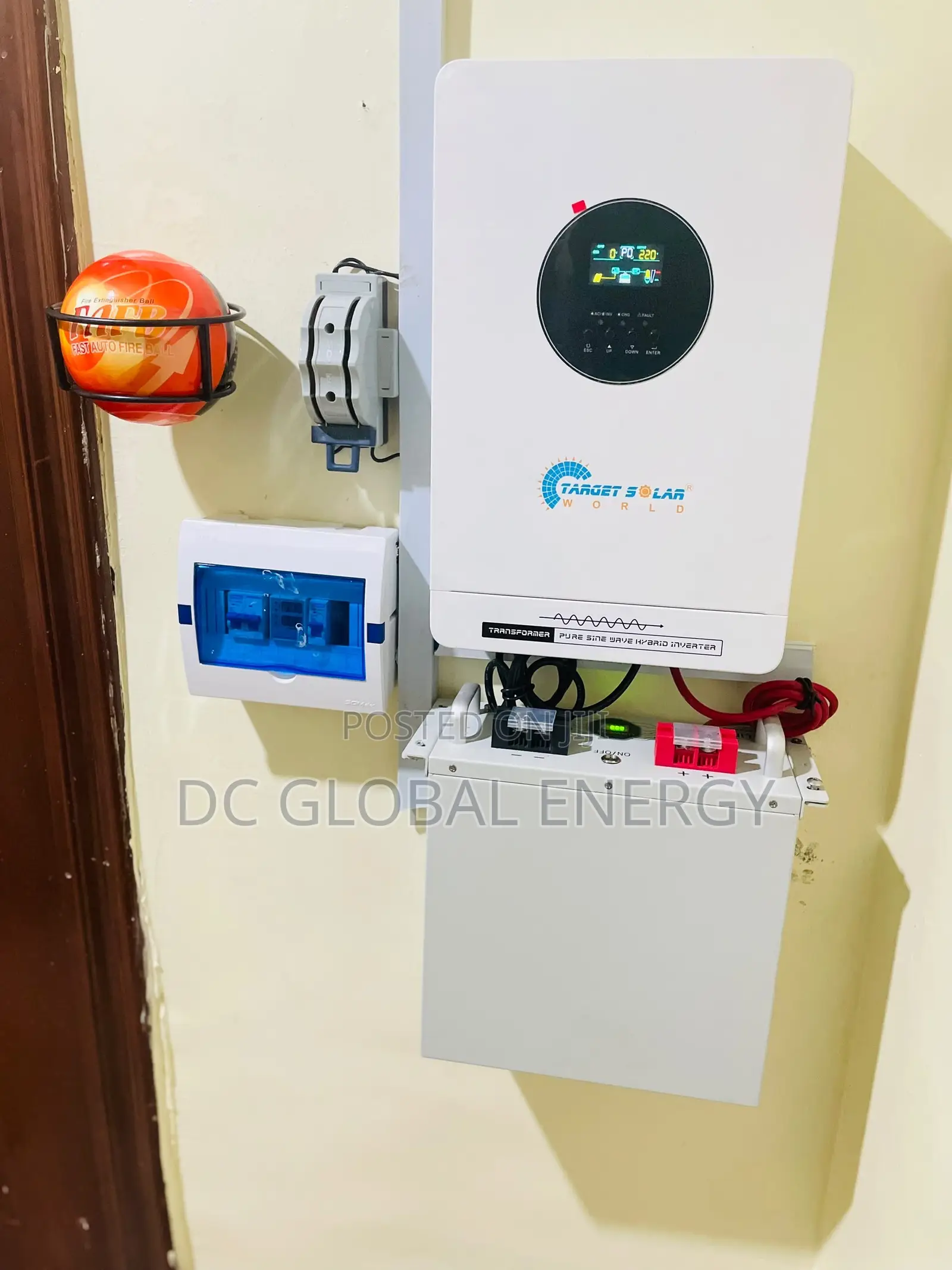 5kva by 3kwh Solar System Full Installation