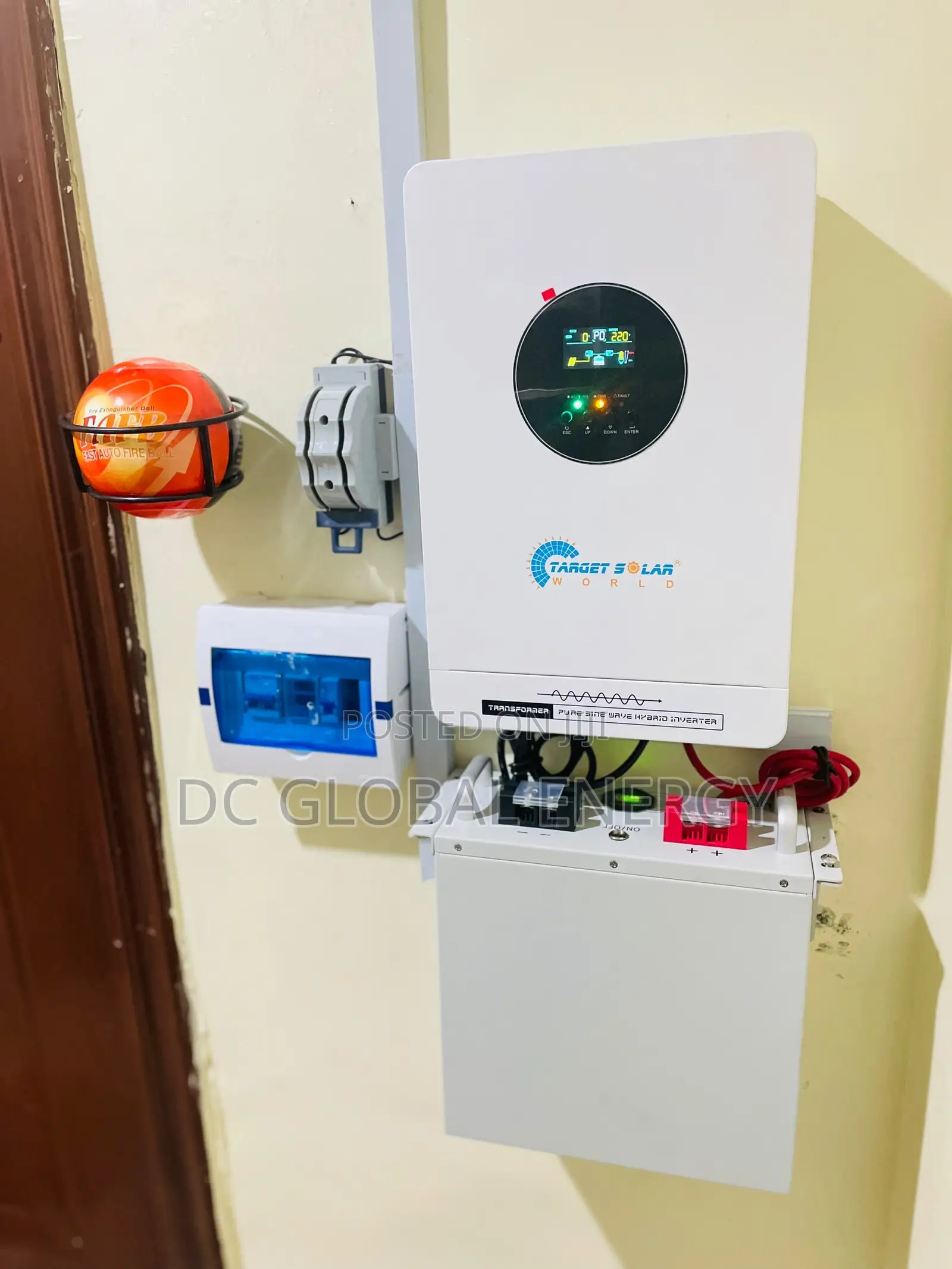 5kva by 3kwh Solar System Full Installation