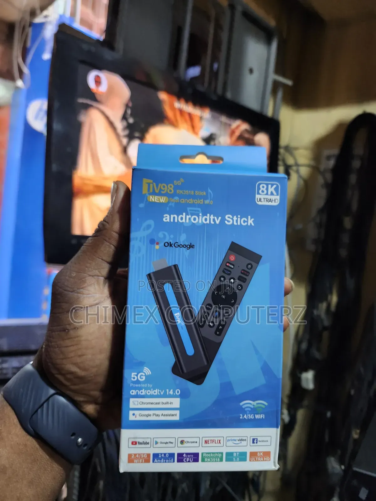 Tv98 Androidtv Stick