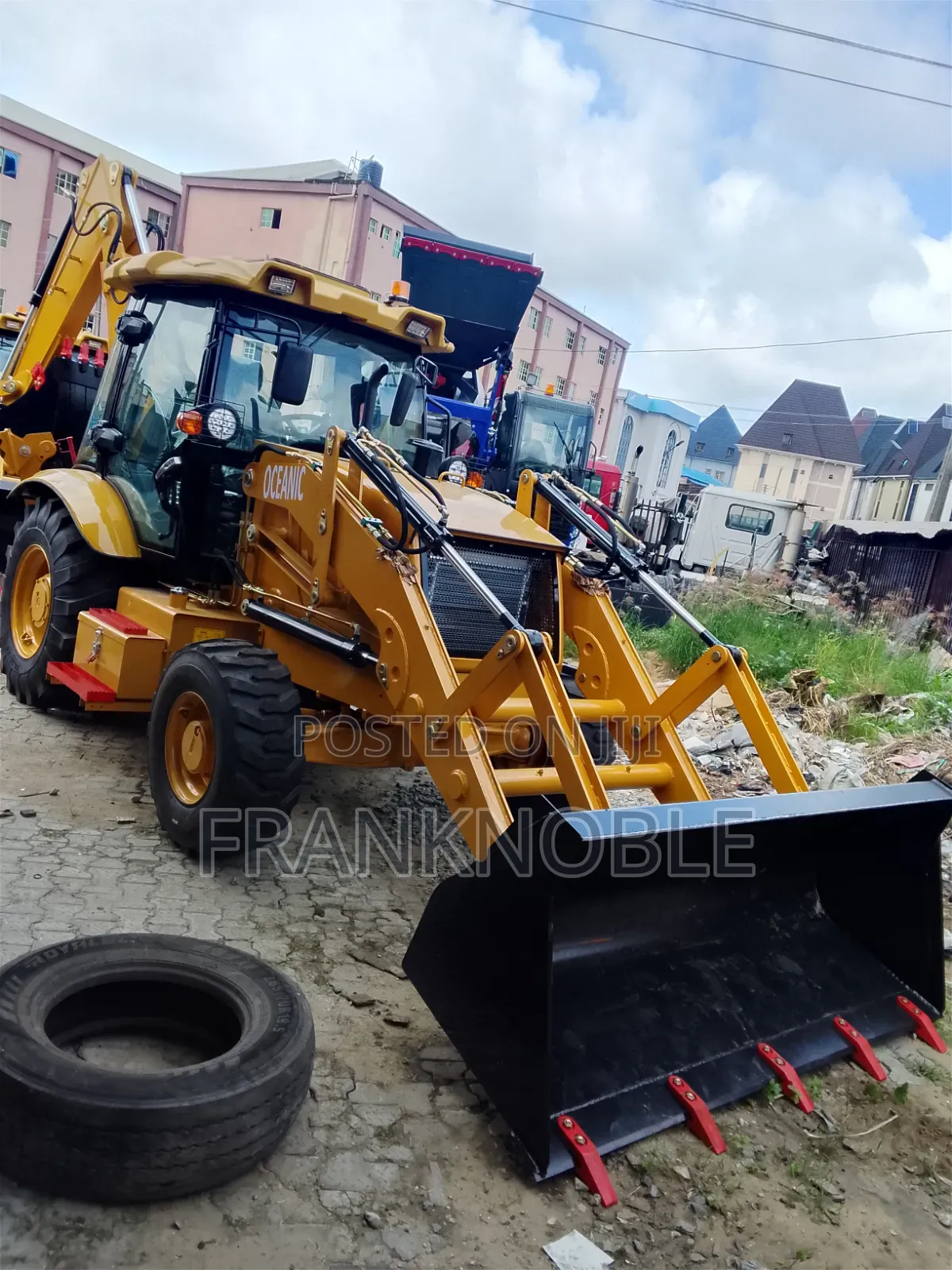 Heavy Duty Backhoe Loader