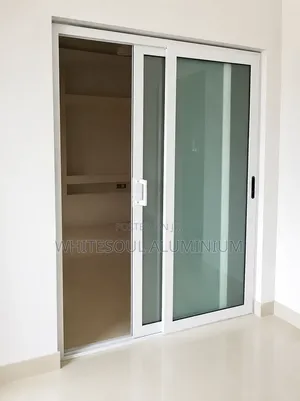 Premium Aluminum White Sliding Glass Door