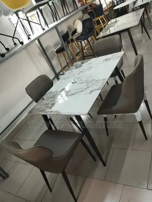 Imported Marble Dining Table Set