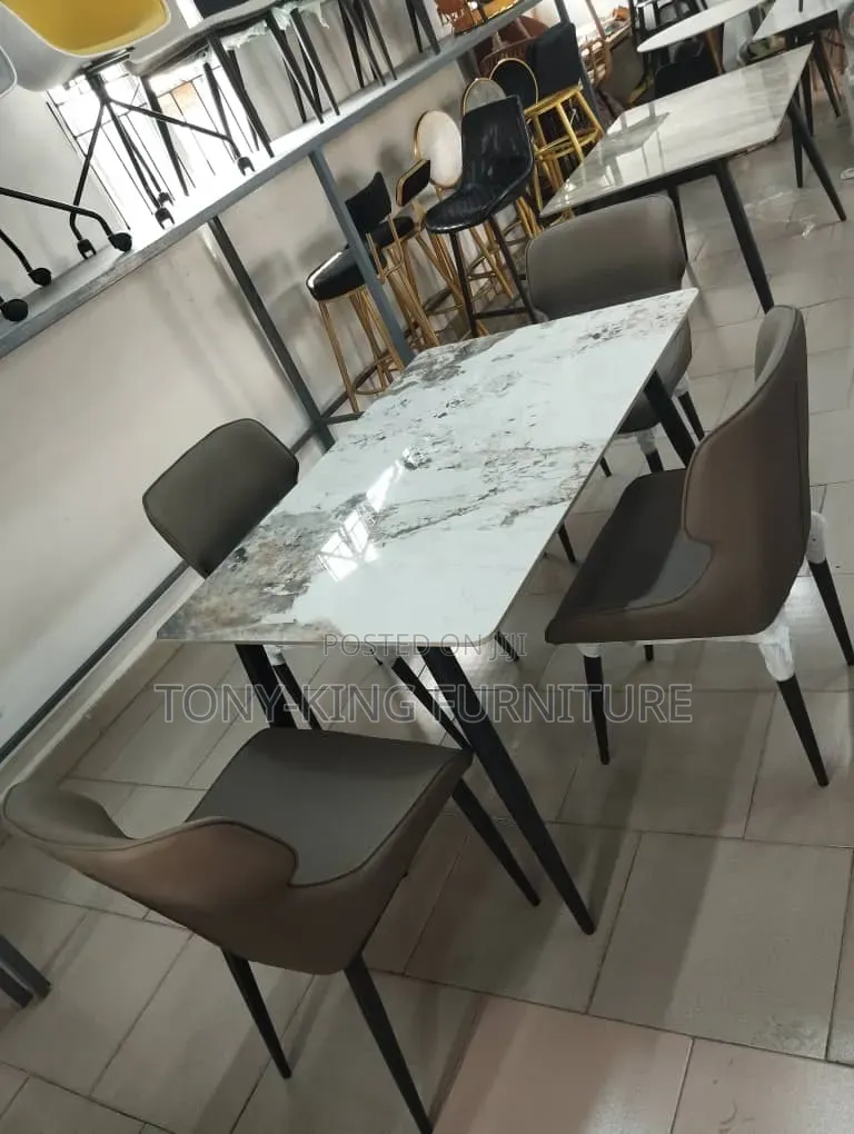 Imported Marble Dining Table Set