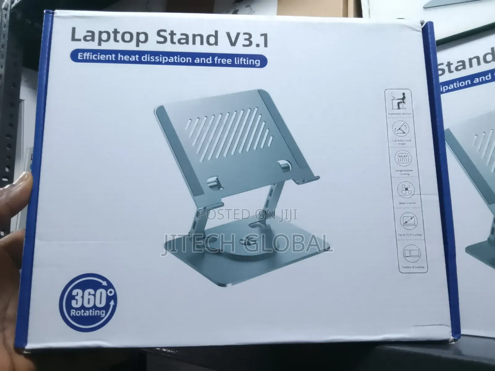 V3.1 Laptop Stand 360 Degree Base