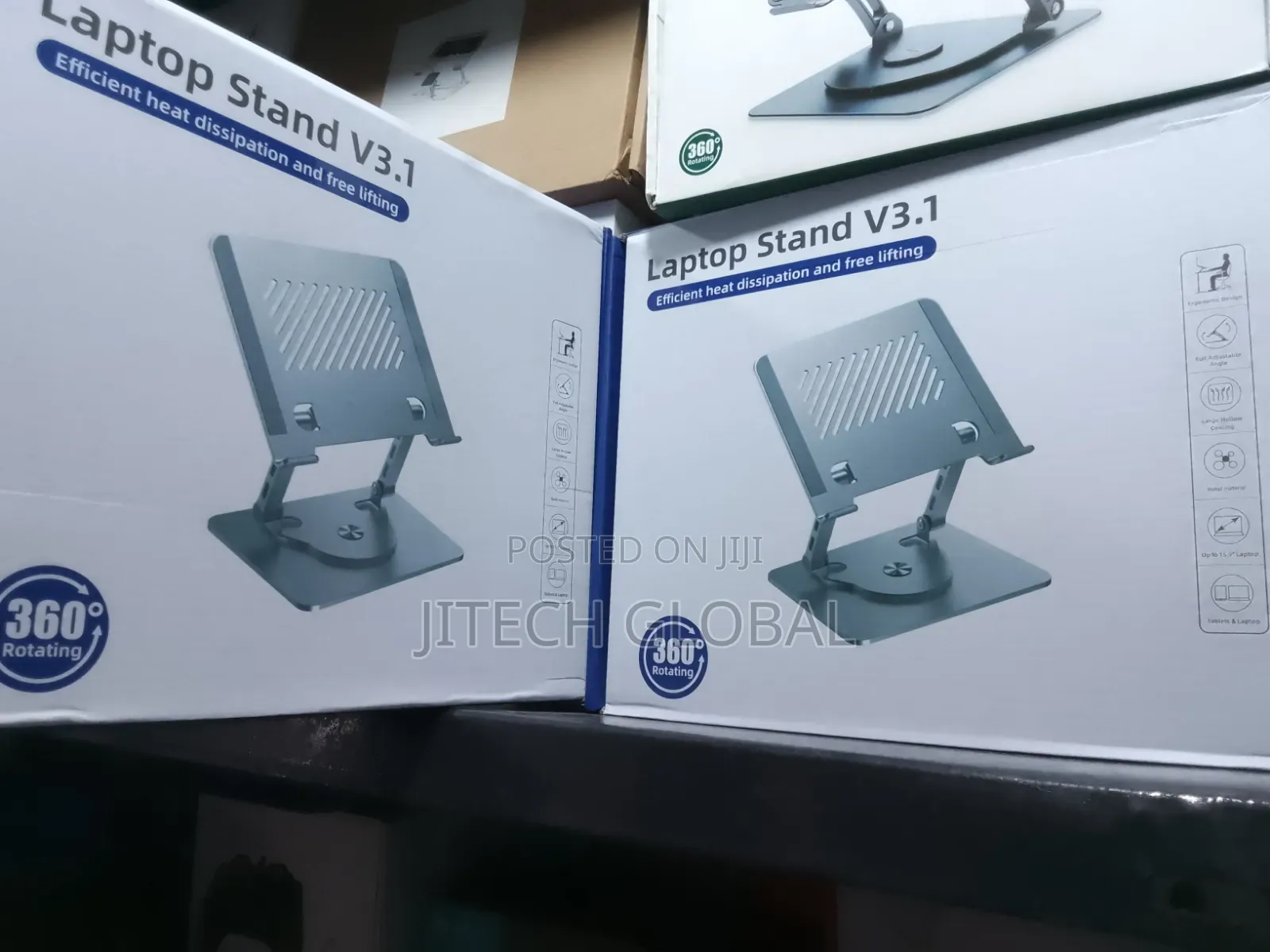 V3.1 Laptop Stand 360 Degree Base