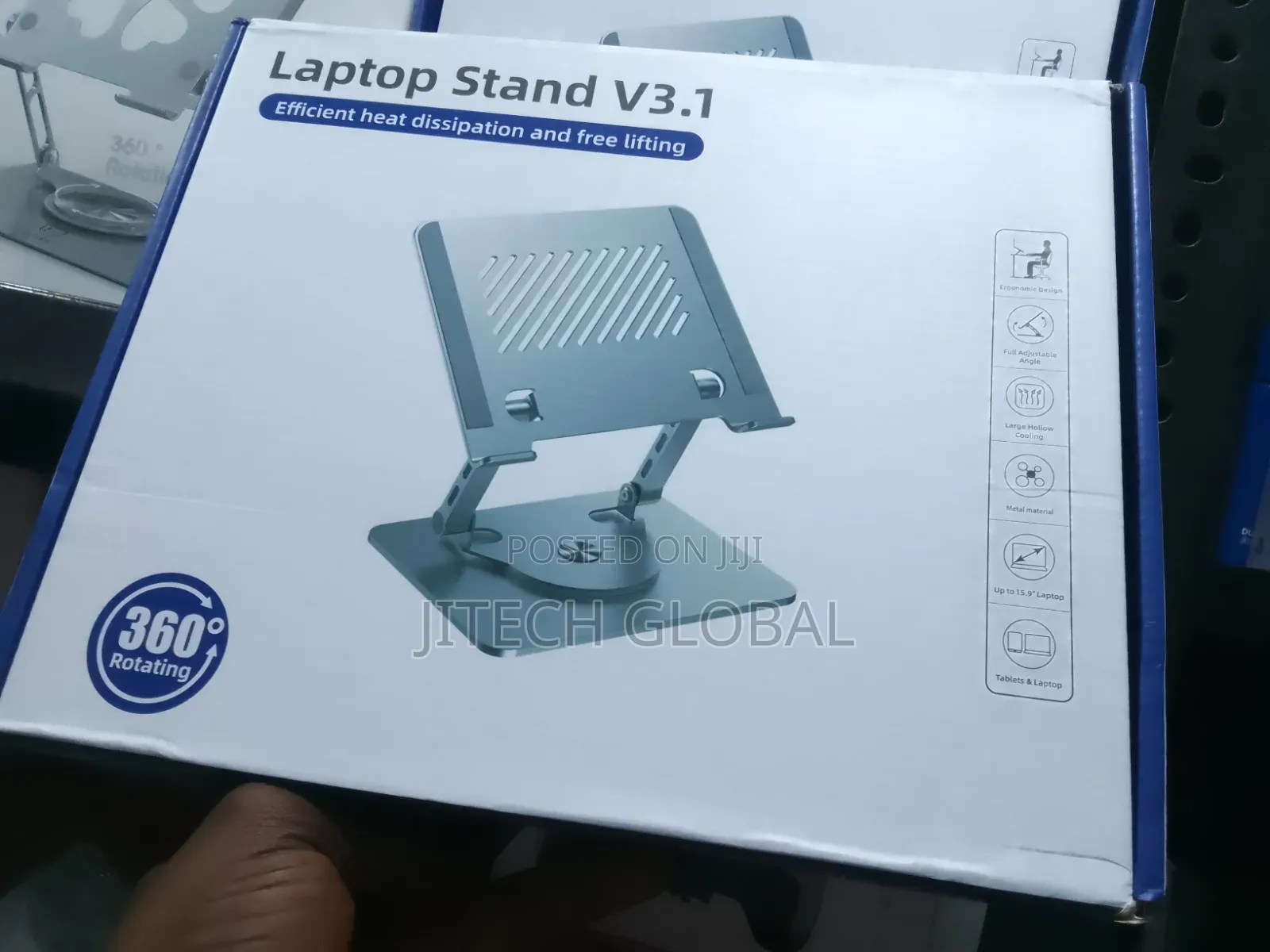 V3.1 Laptop Stand 360 Degree Base