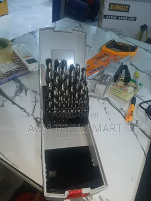 Bosch HSS PointTeQ Metal Drill Bit Set 1–13mm (25 Pcs) |Drill Bit Kit