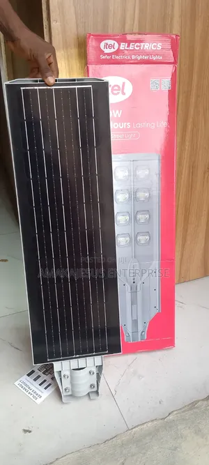 800w Solar Flood Light With External Panel