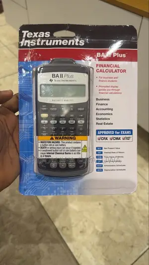 Texas Instrument BA II Plus Financial Calculator