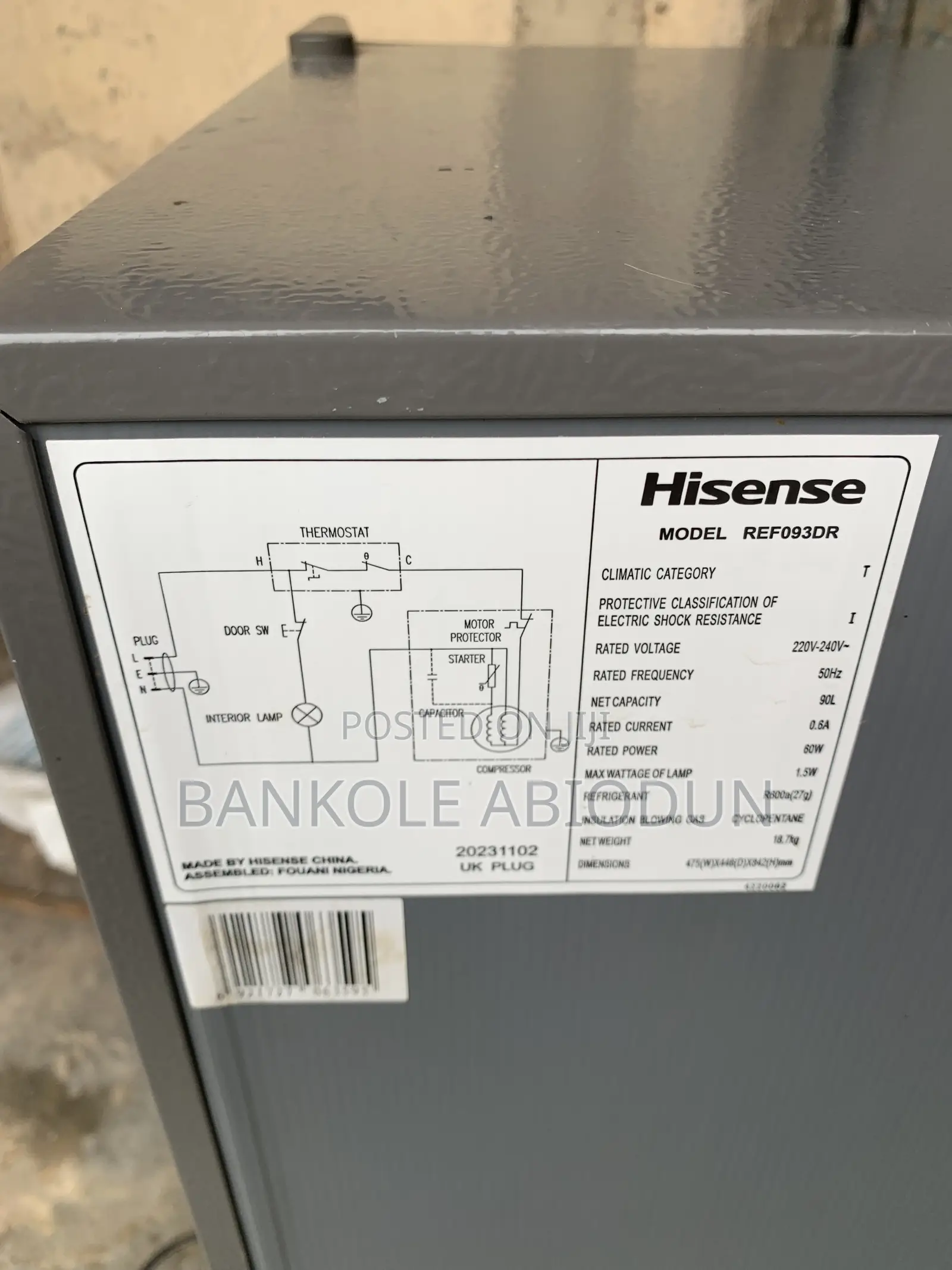 Hisense 90L