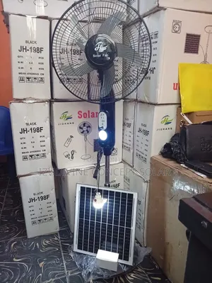16 Inches Rechargeable Solar Fan