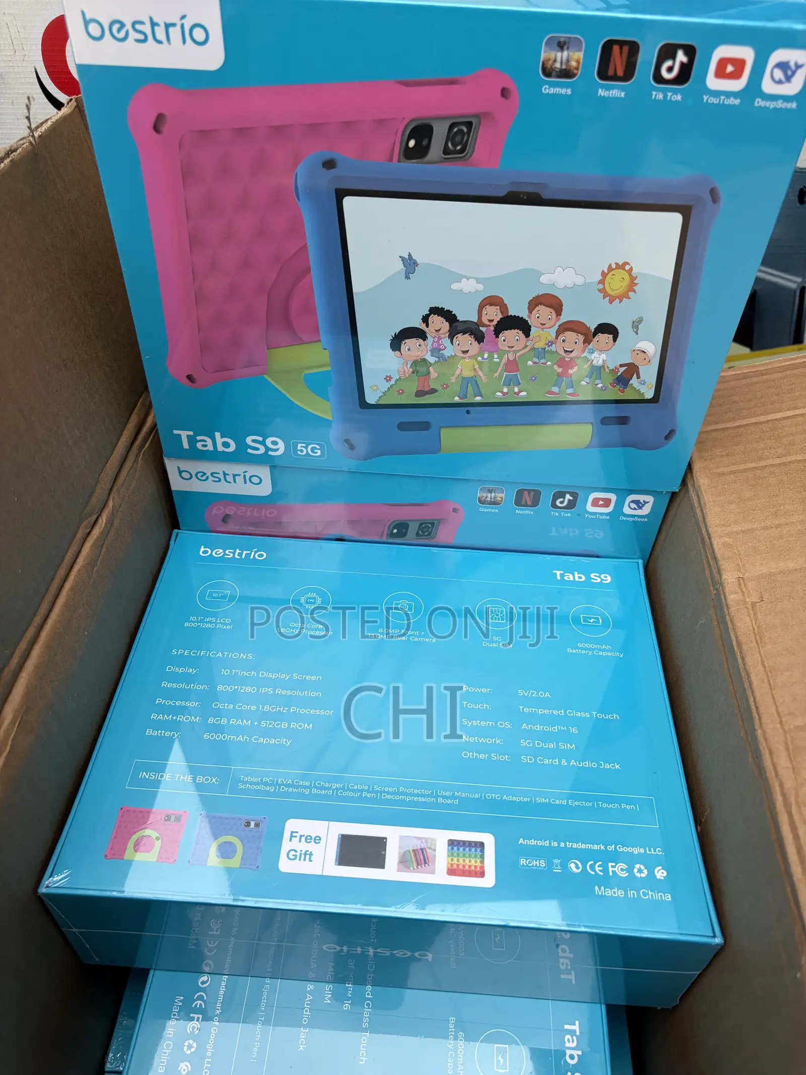 New Bestrio Tab S9 512 GB