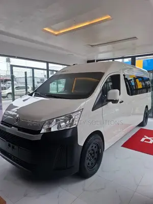 New Toyota HiAce 2025 White