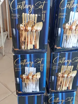 Gold Cutlery Set
