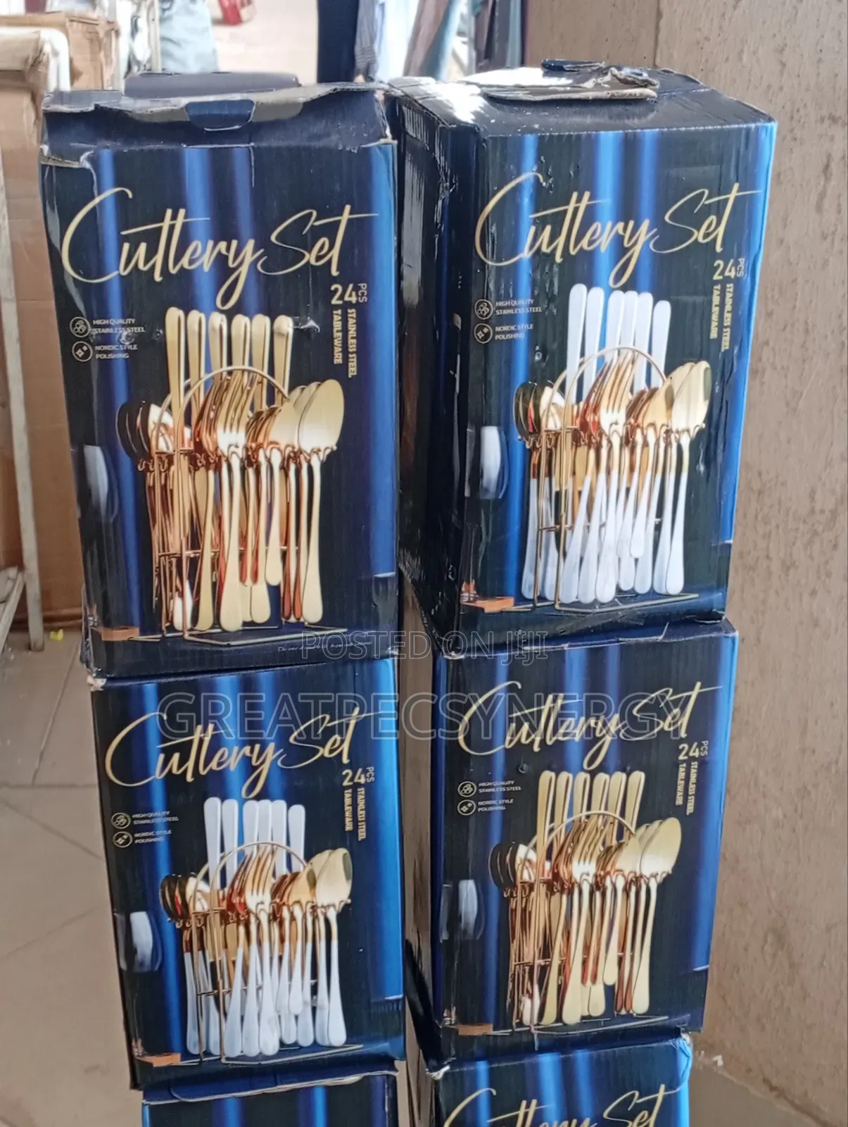 Gold Cutlery Set