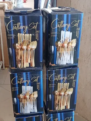 Gold Cutlery Set