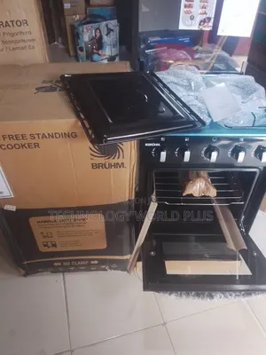 Bruhm 50x50 4 Burner Gas Cooker (BGC5540IB) – "Black"