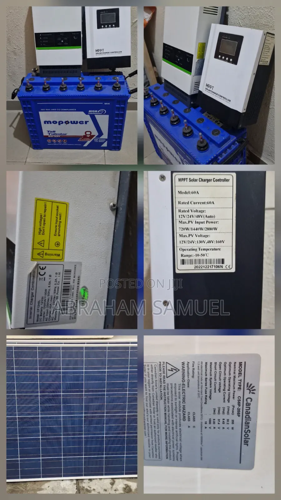 1.2KVA MPPT Solar System