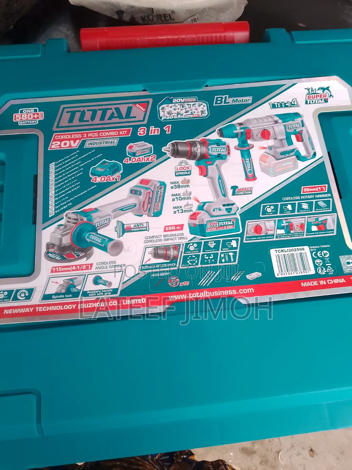 Cordless 3pcs Combo