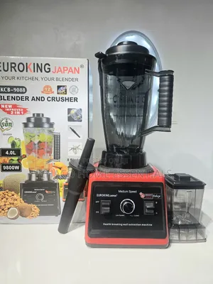 Euroking Japan 2-in-1 Industrial Blender and Crusher - 4.0L