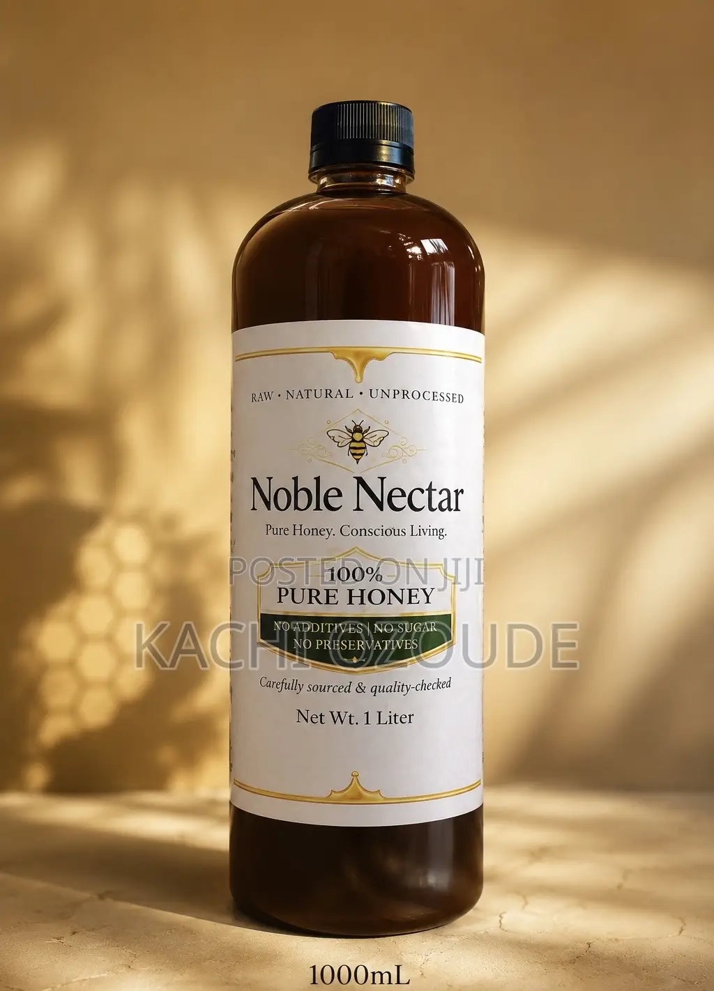 100% Pure, Raw Natural Honey 1L | Noble Nectar