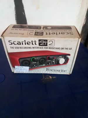 Scarlett 2i2 Sound Card