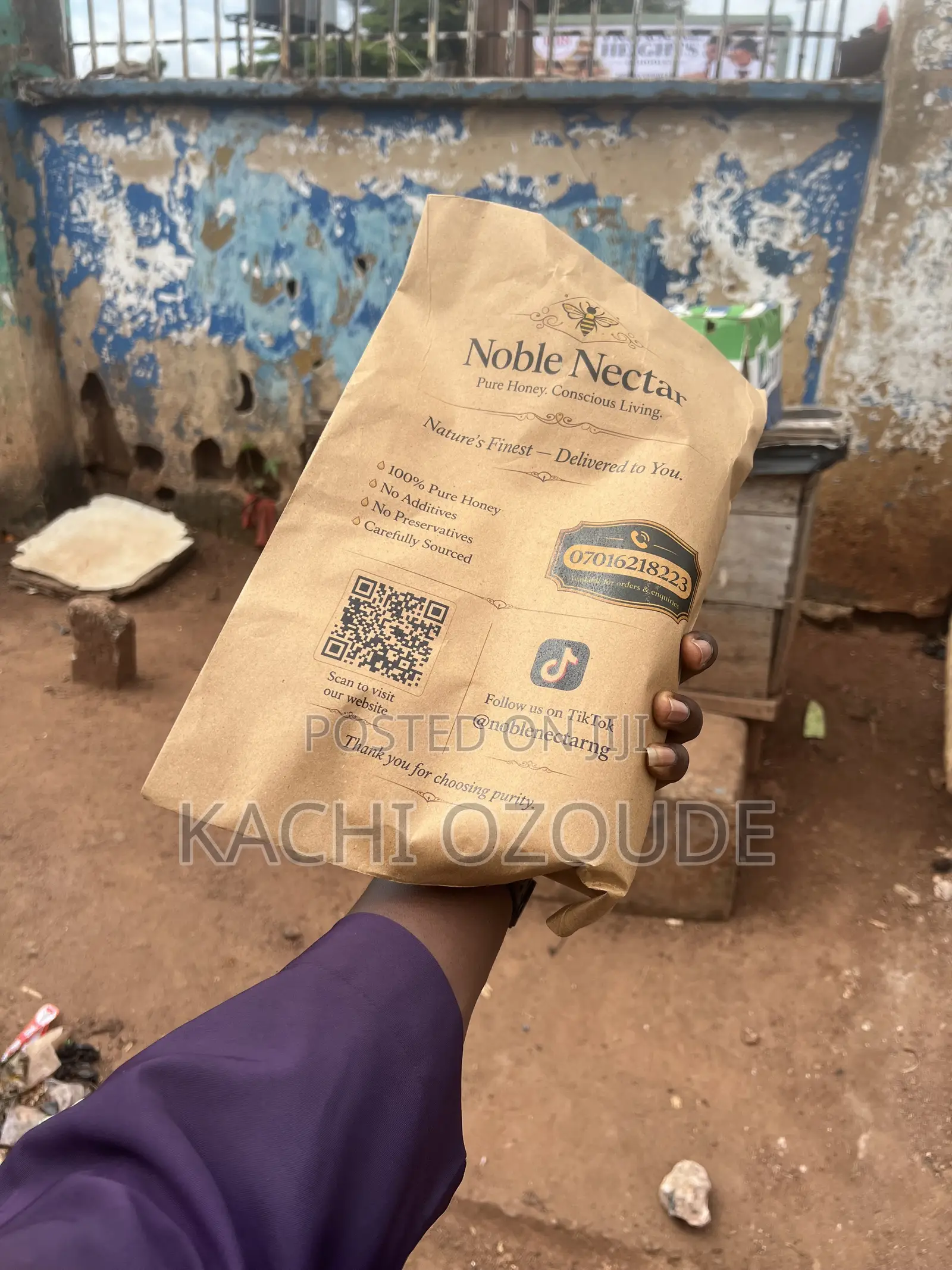 100% Pure, Raw Natural Honey 1L | Noble Nectar