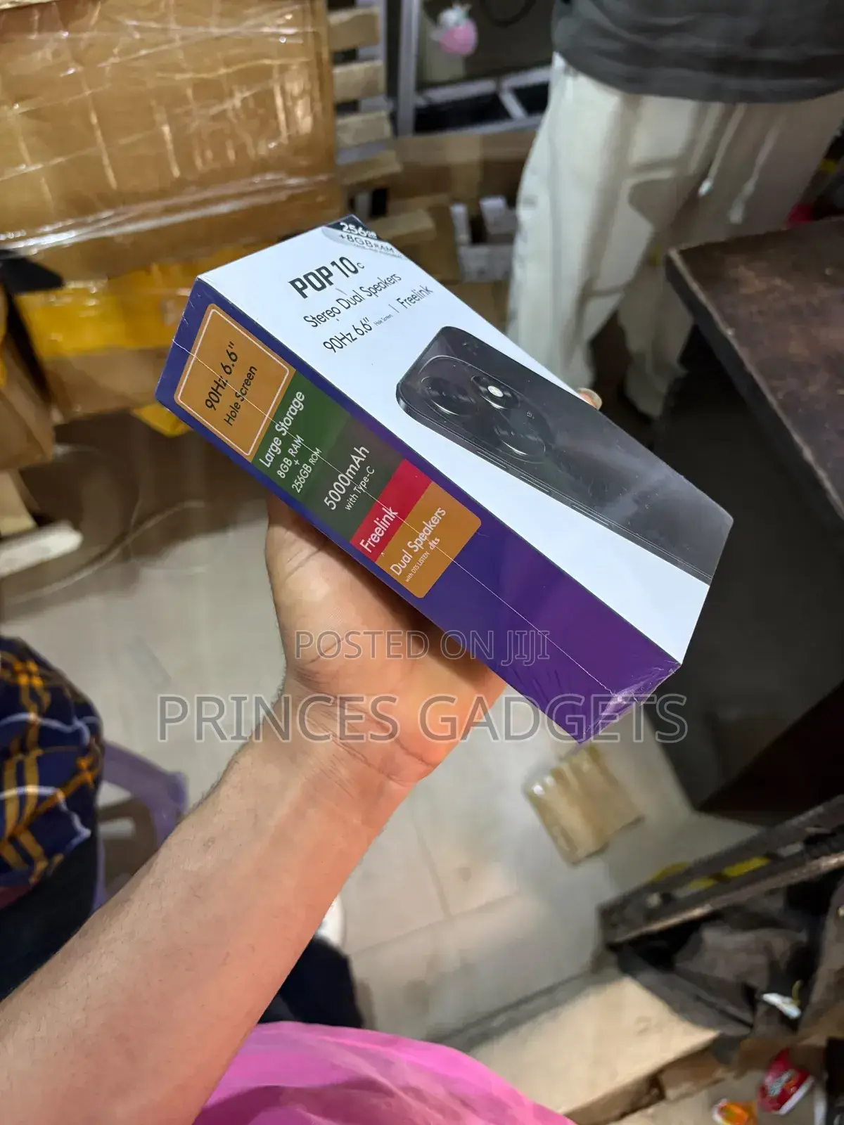 New Tecno Pop 10C 128 GB