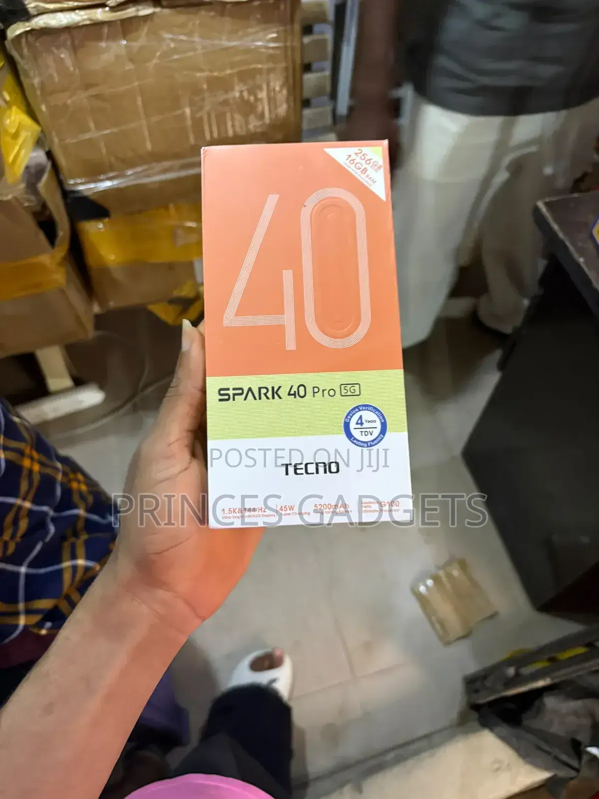 New Tecno Spark 40 Pro 256 GB