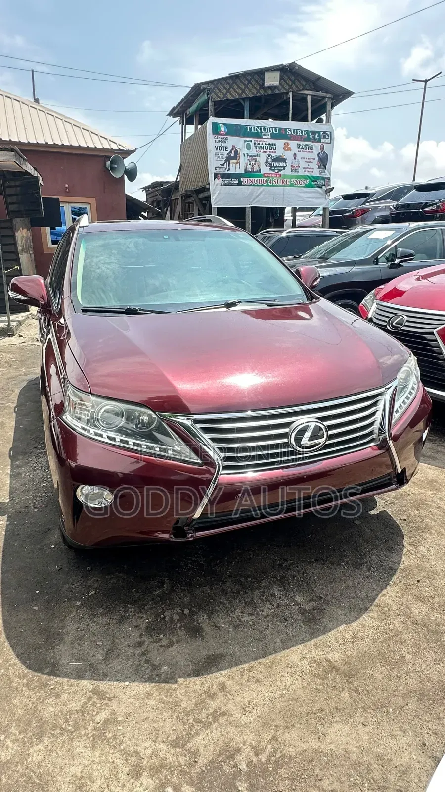 Lexus RX 2014 Maroon