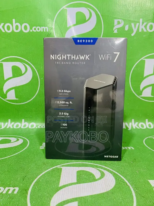 NetGear Nighthawk Tri-Band BE9300 WiFi 7 Router