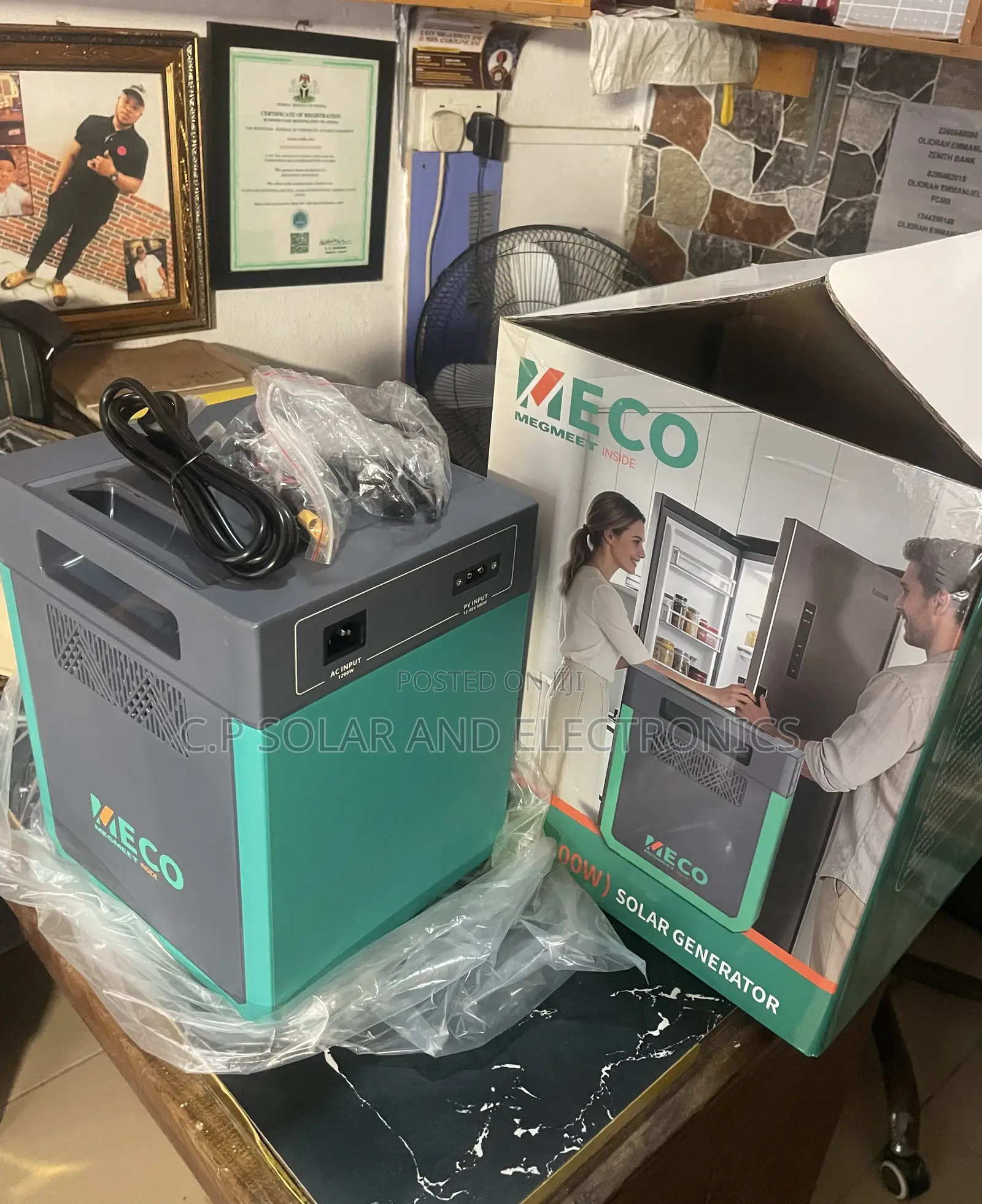 Meco Solar Generator 2kwh Lithium Battery 2.2kva Inverter
