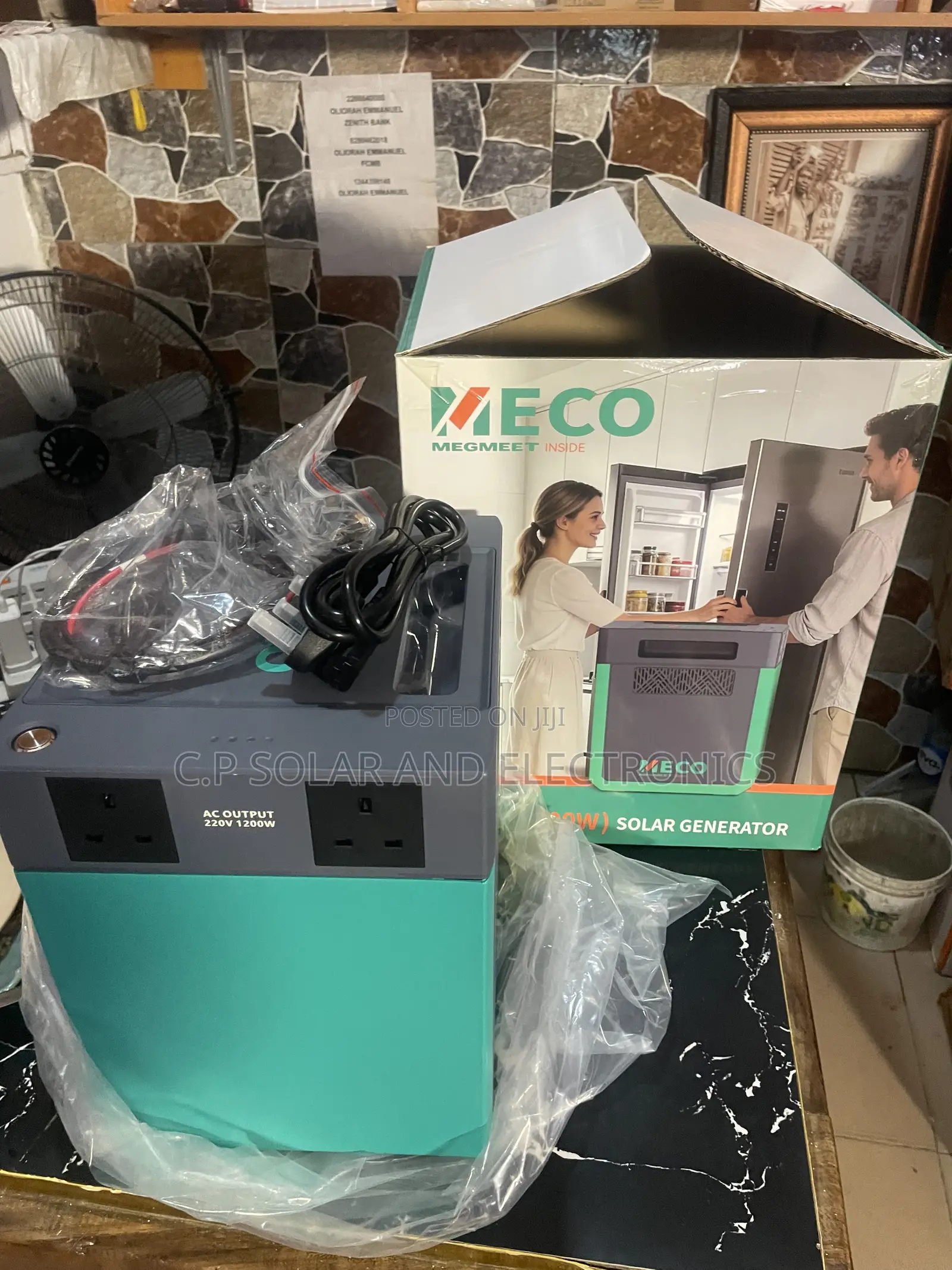 Meco Solar Generator 2kwh Lithium Battery 2.2kva Inverter