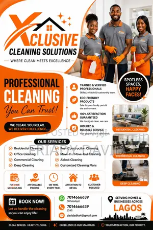 Professional Home Office Cleaning Services in Lagos