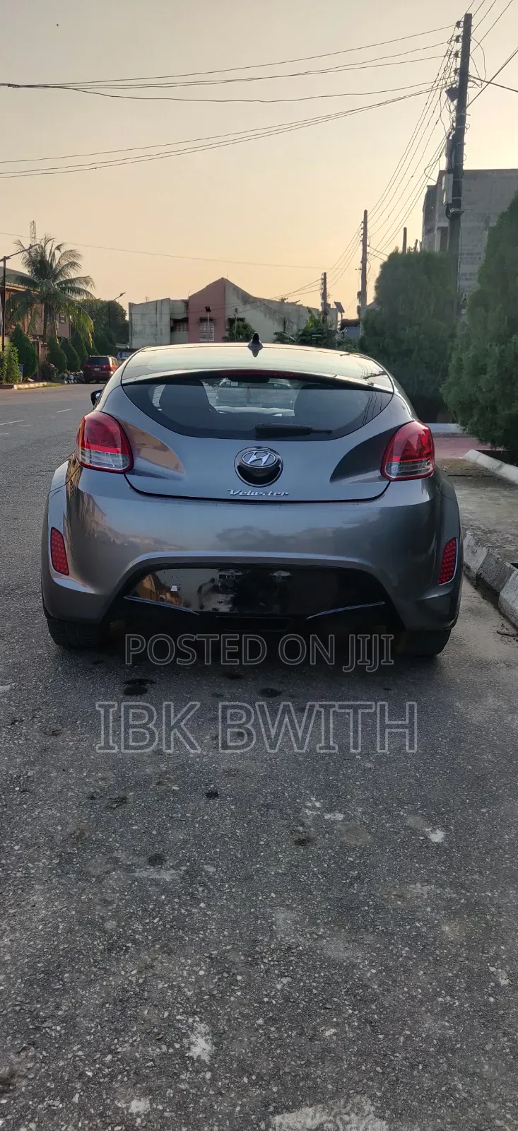 Hyundai Veloster Automatic 2012 Gray